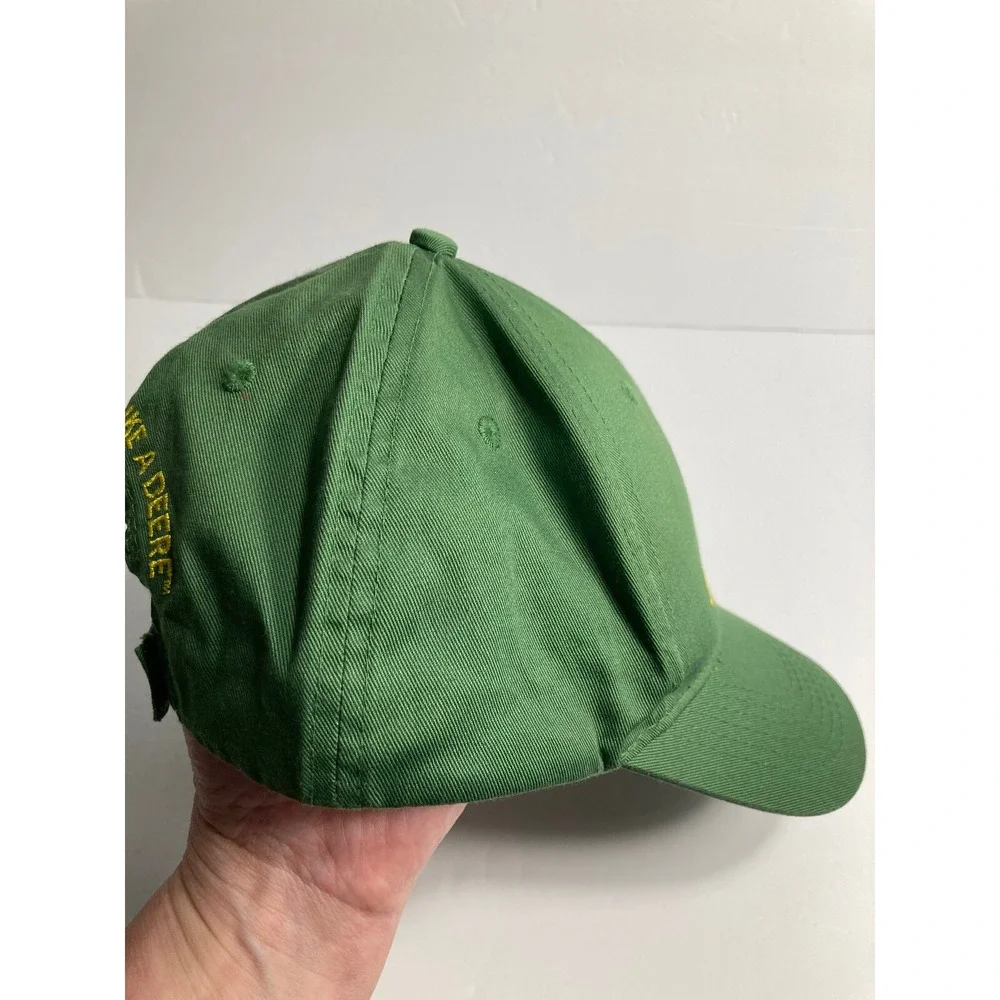 John Deere Hat Cap Green Adjustable 